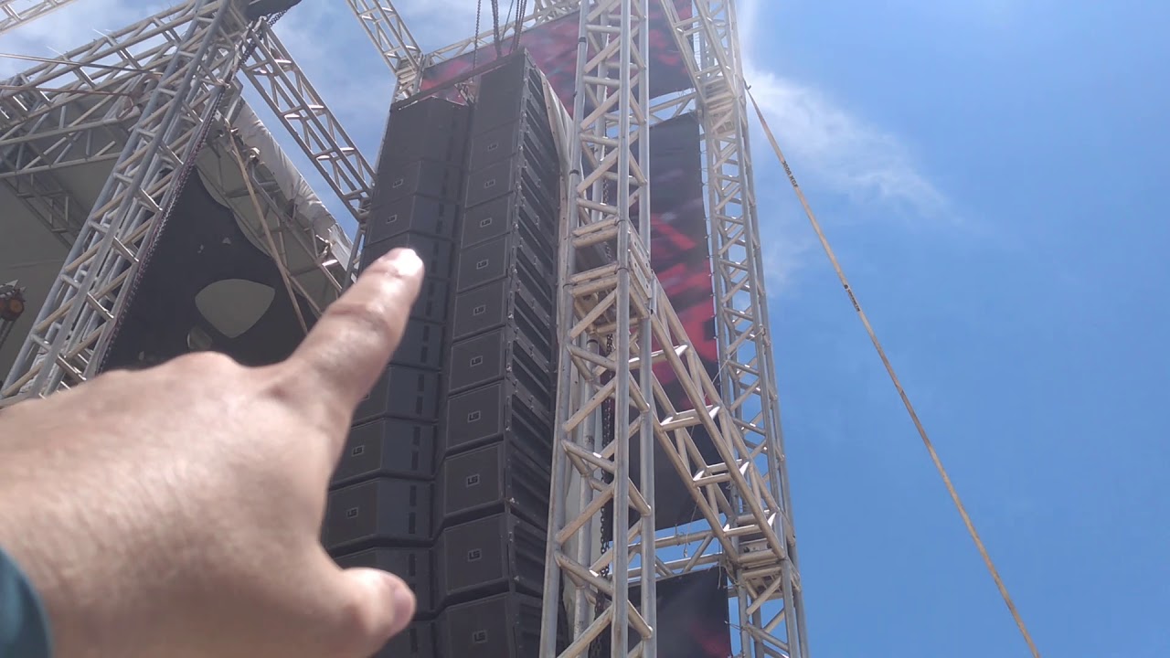 P.A. + Sub End Fire + Front Fill