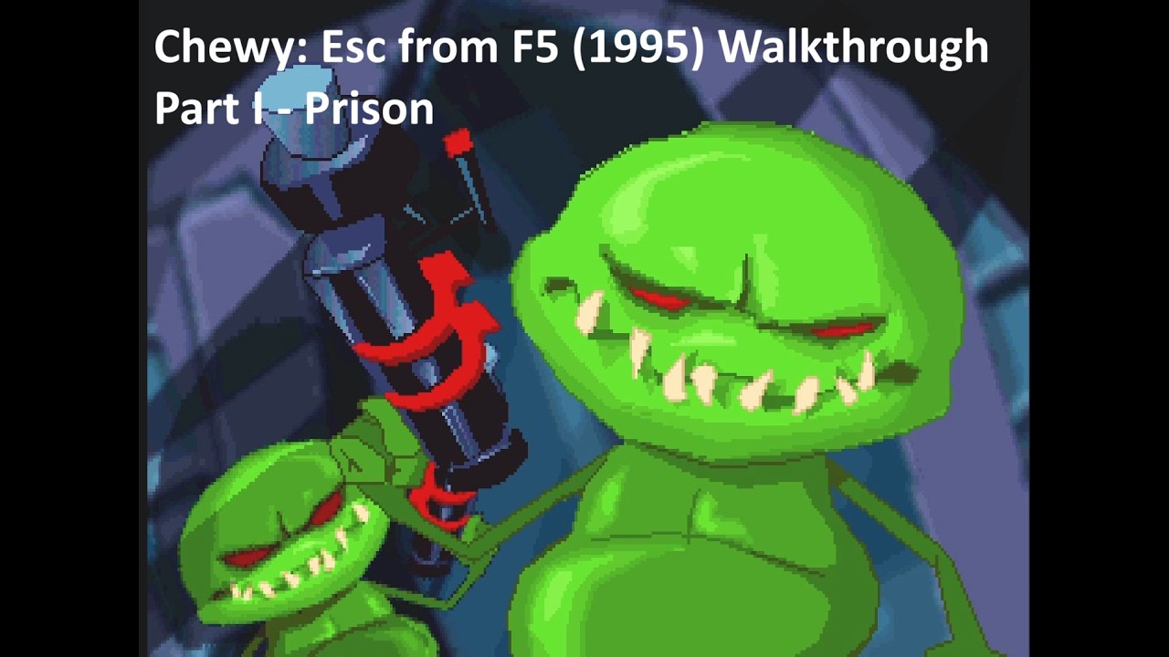Chewy: Esc from F5 (1995) Walkthrough Part I - Prison