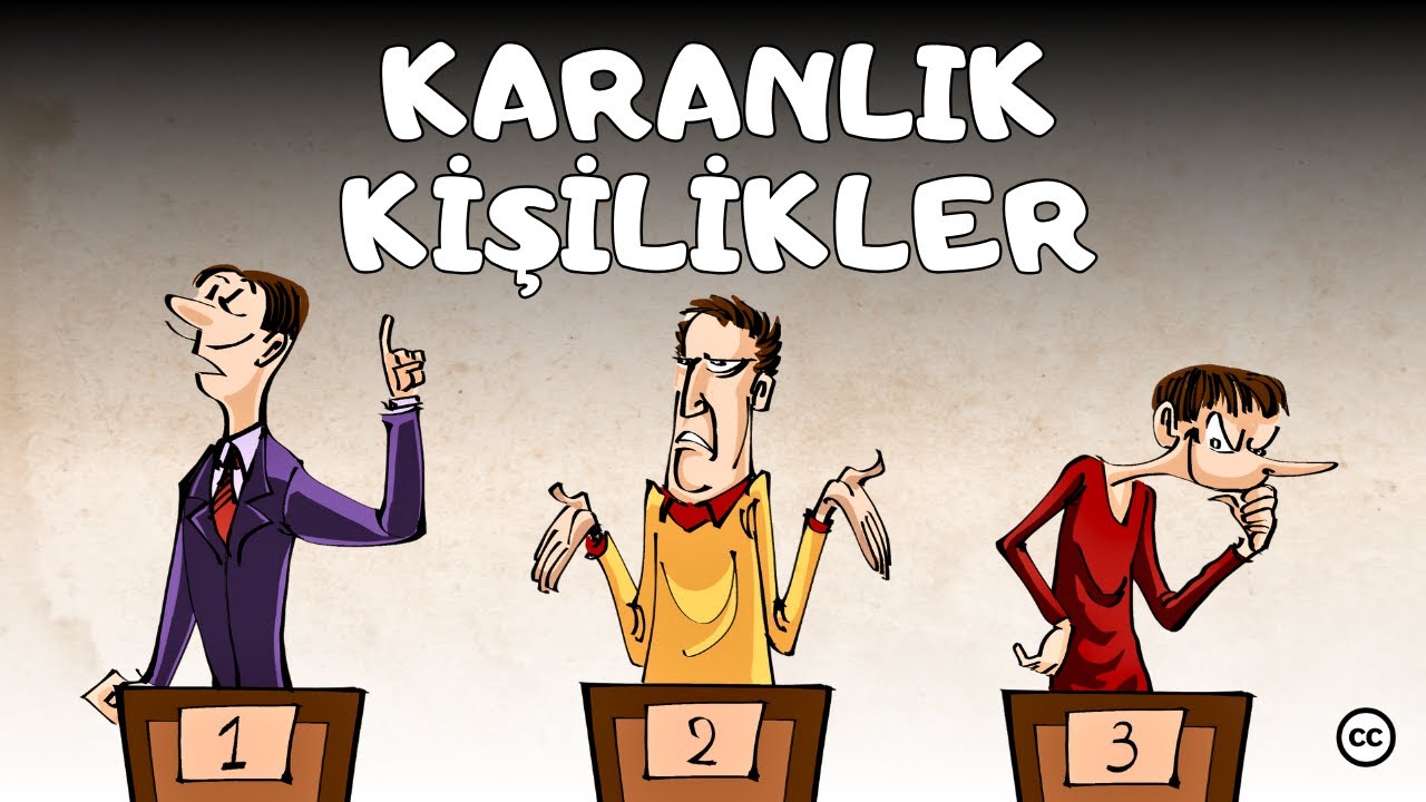 Narsist-Psikopat-Makyavelist | Karanlık Üçlü Kişilik !