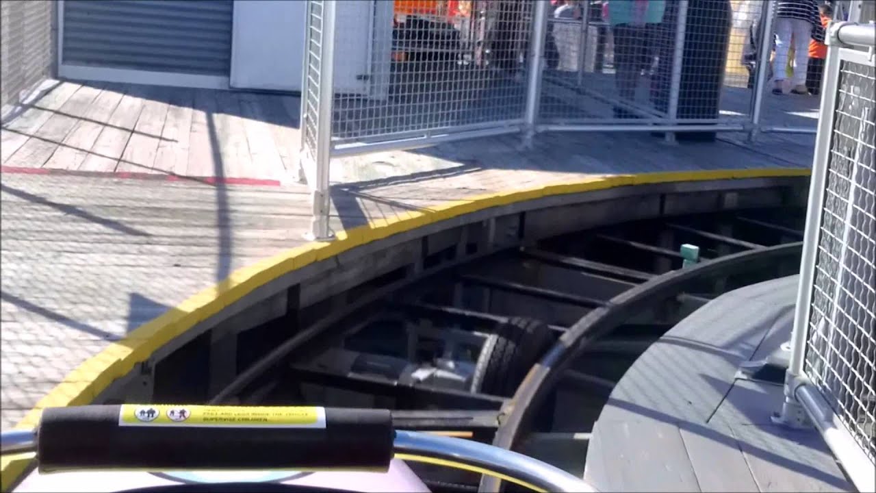 Morey's Piers: Flitzer on Ride Front Row POV / July 5, 2014