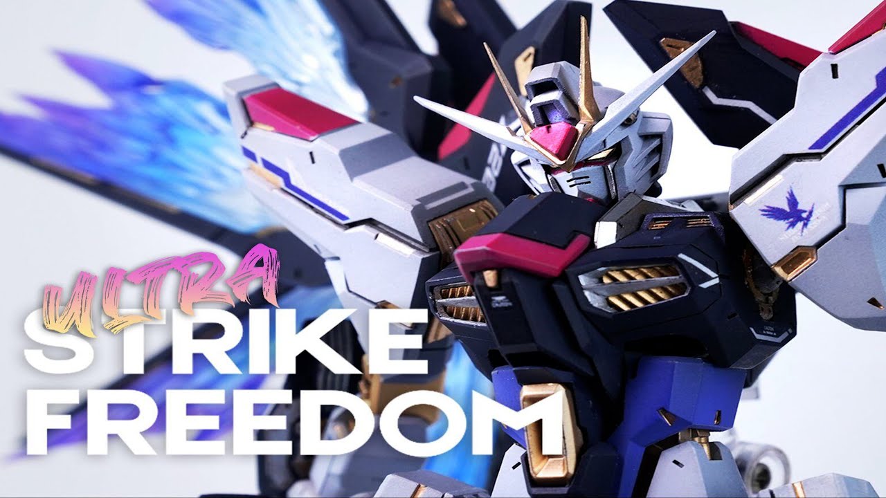 GUNPLA Custom Paint Bandai MGEX Strike Freedom | Master Grade Extreme | Mobile Suit Gundam SEED