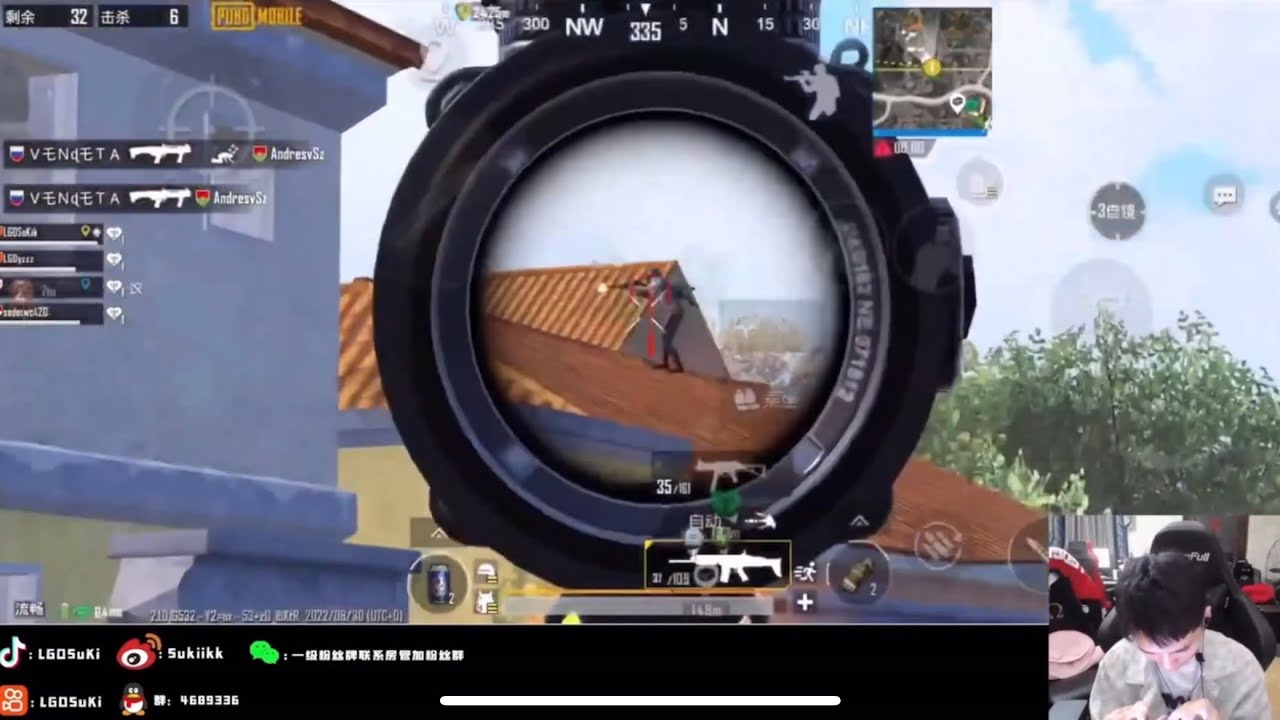 LGD sukii 1vs 4 in Global pubg mobile | practice for PMGC 2022