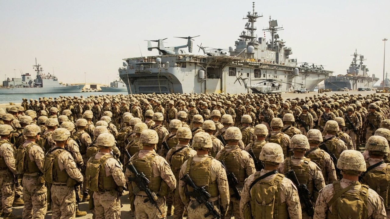 IRAN ON ALERT !! THE US SENDS THOUSANDS OF USS IWO JIMA TROOPS TO THE MIDDLE EAST