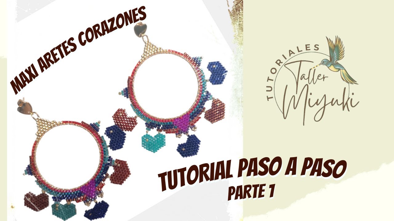 MAXI ARETES CORAZONES EN MIYUKI PARTE 1