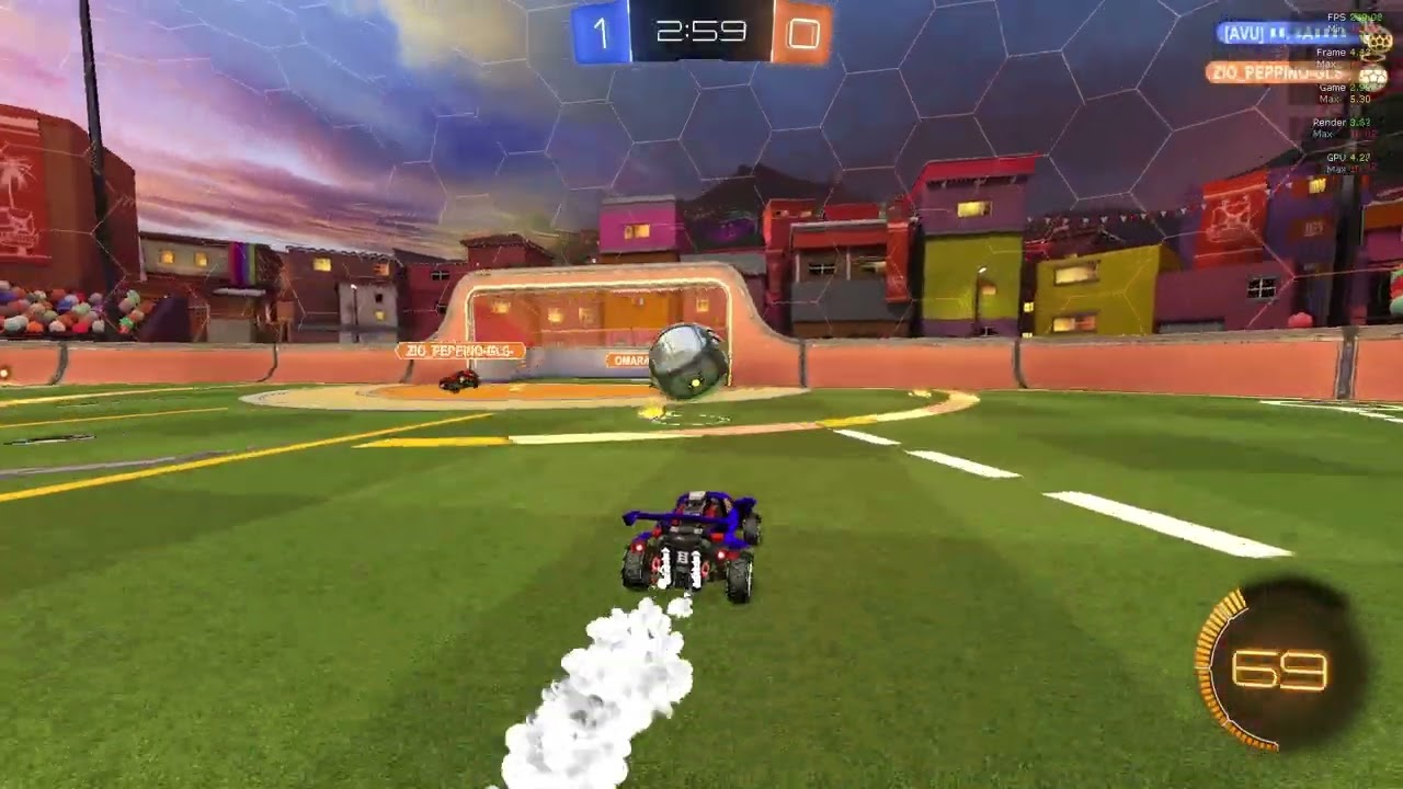 Rocket League, But I'm Solo Queue And Buns 😎