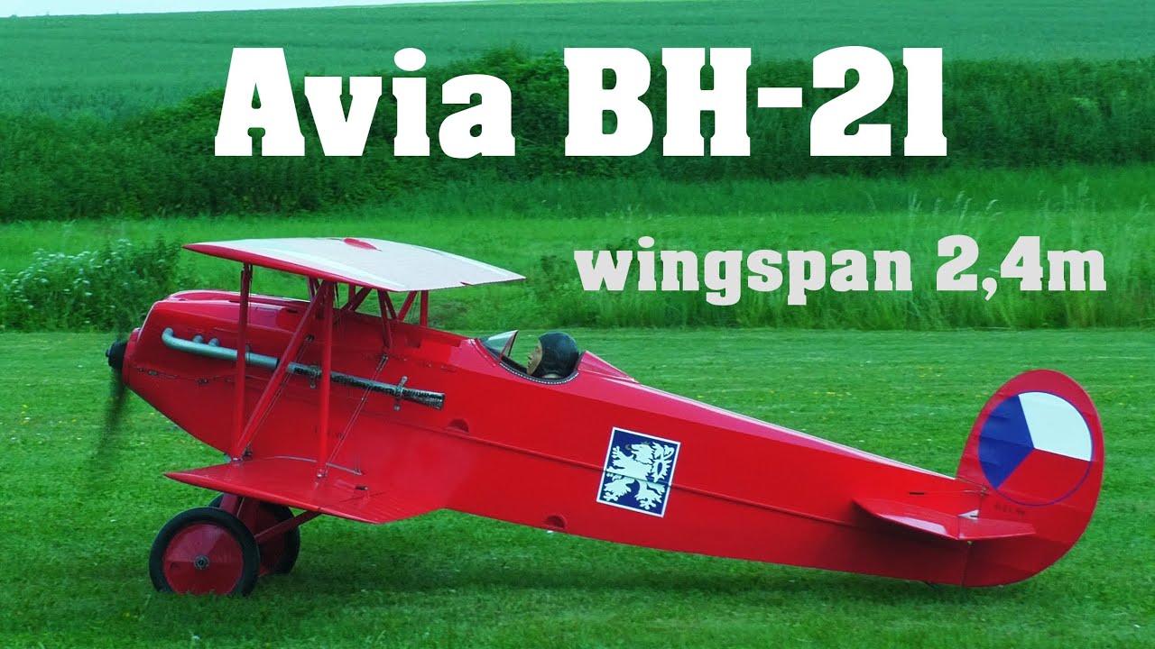 Avia BH-21 | scale RC biplane | 4K | Jirice 2023