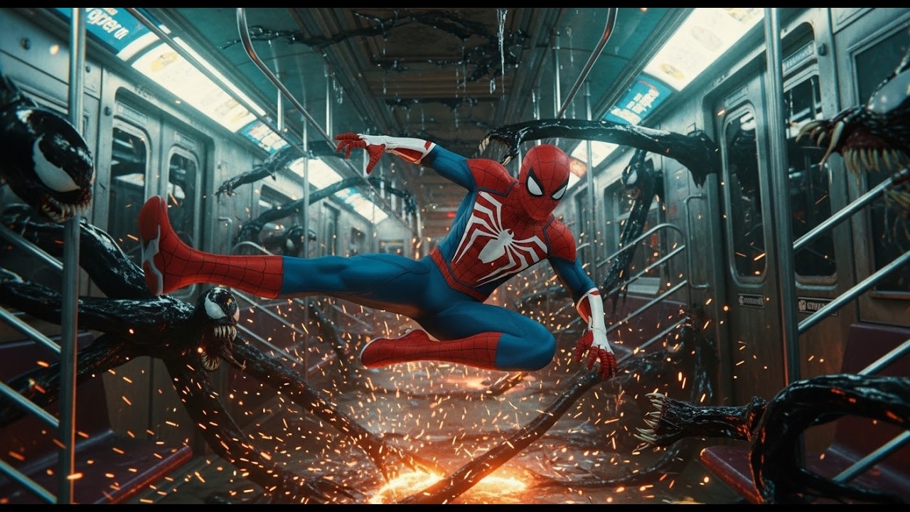 Spider-Man vs Armed Bank Robbers: Intense Harlem Street Fight