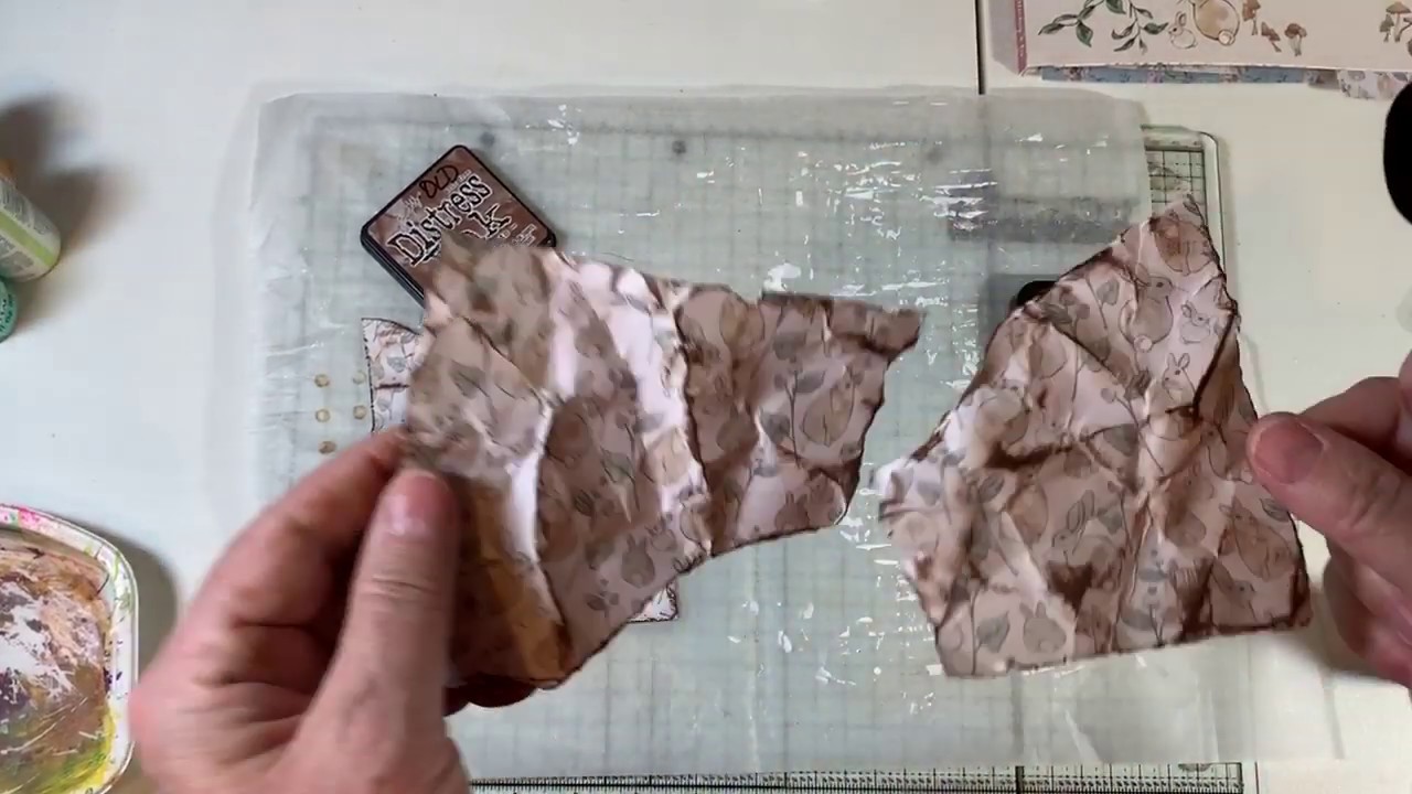 Journal Cover Series - Mixed Media Cardboard Cover for Paper Pad Project