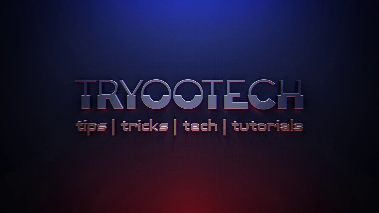 Tryootech Channe | Amit Mishra | Intro 1.0 |Subscribe to our channel and support us.