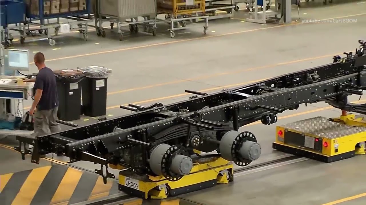 Fabrica&ccedil;&atilde;o de caminh&otilde;es VW MAN - CONHE&Ccedil;A todo processo!!!!