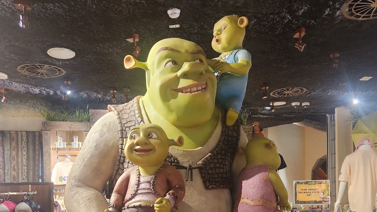 Shrek ride (Motiongate) Dubai