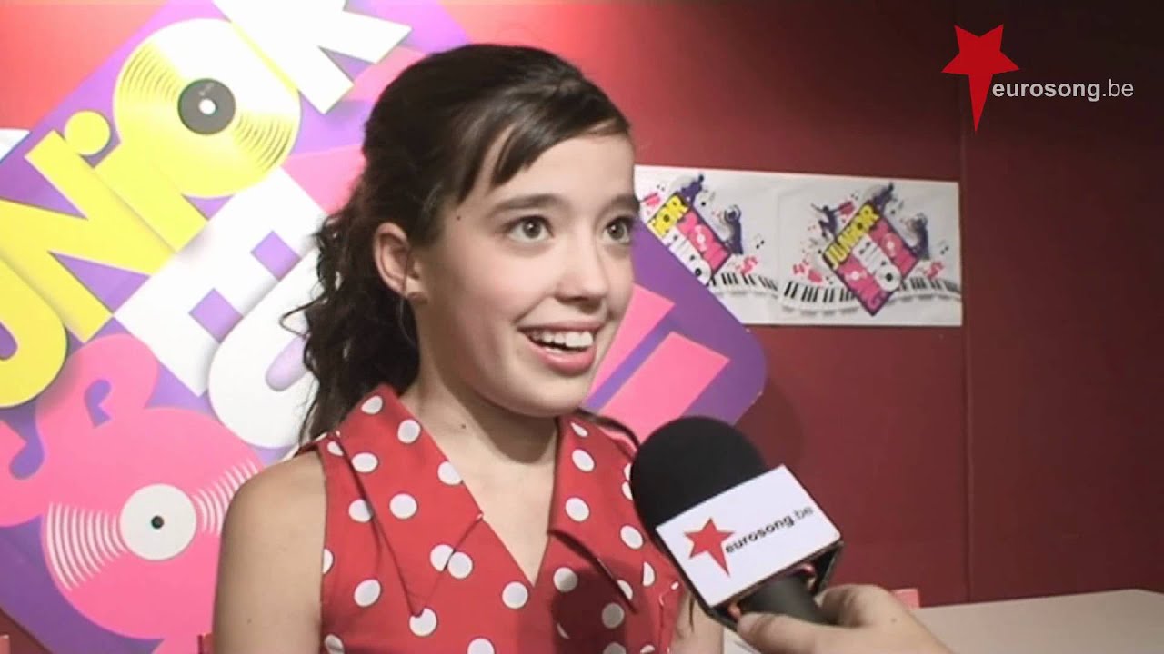 Interview Femke Een kusje meer na de finale van Junior Eurosong 2011