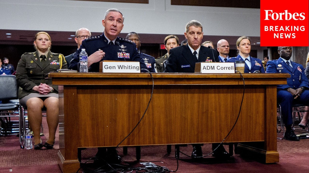 Senate Armed Services Committee Holds Hearing On The Posture Of Strategic Command And Space Command