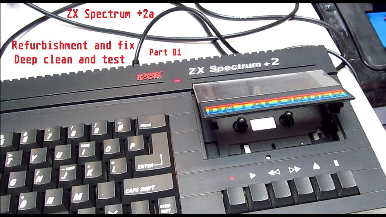 50 - ZX Spectrum +2a - Teardown, Clean and Attempted Fix - Part 01
