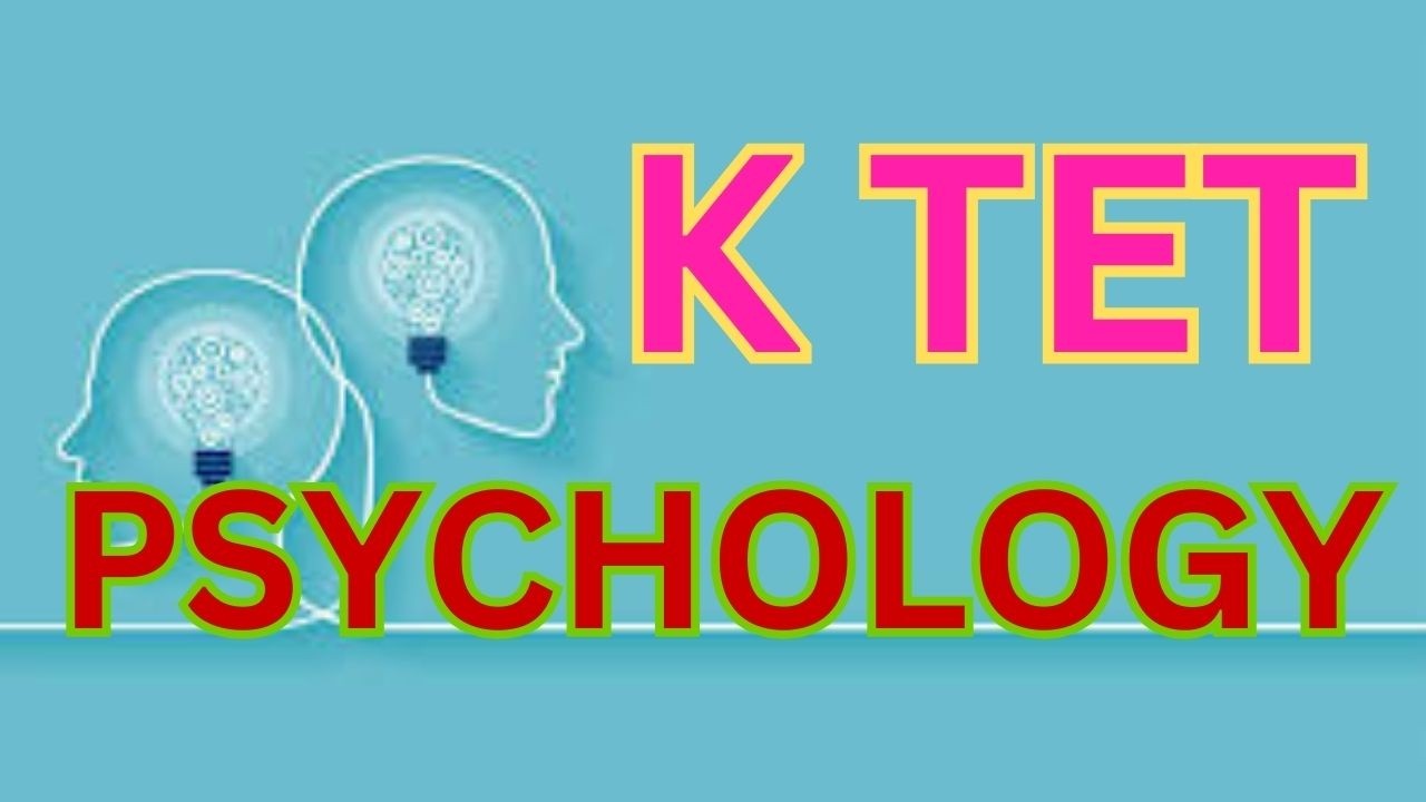K tet | Psychology Questions and answers | All categories 