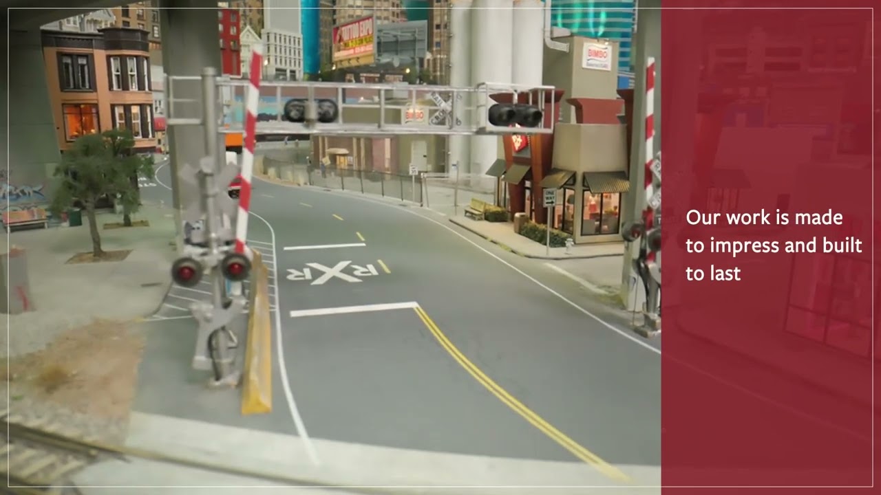 Custom Train Model Layouts by SMARTT Inc.