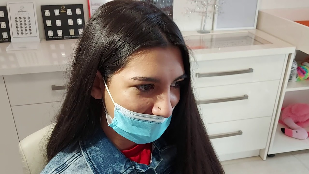 Orr piercing szúrás a legmodernebb eszközzel. RH piercing Tatabánya
