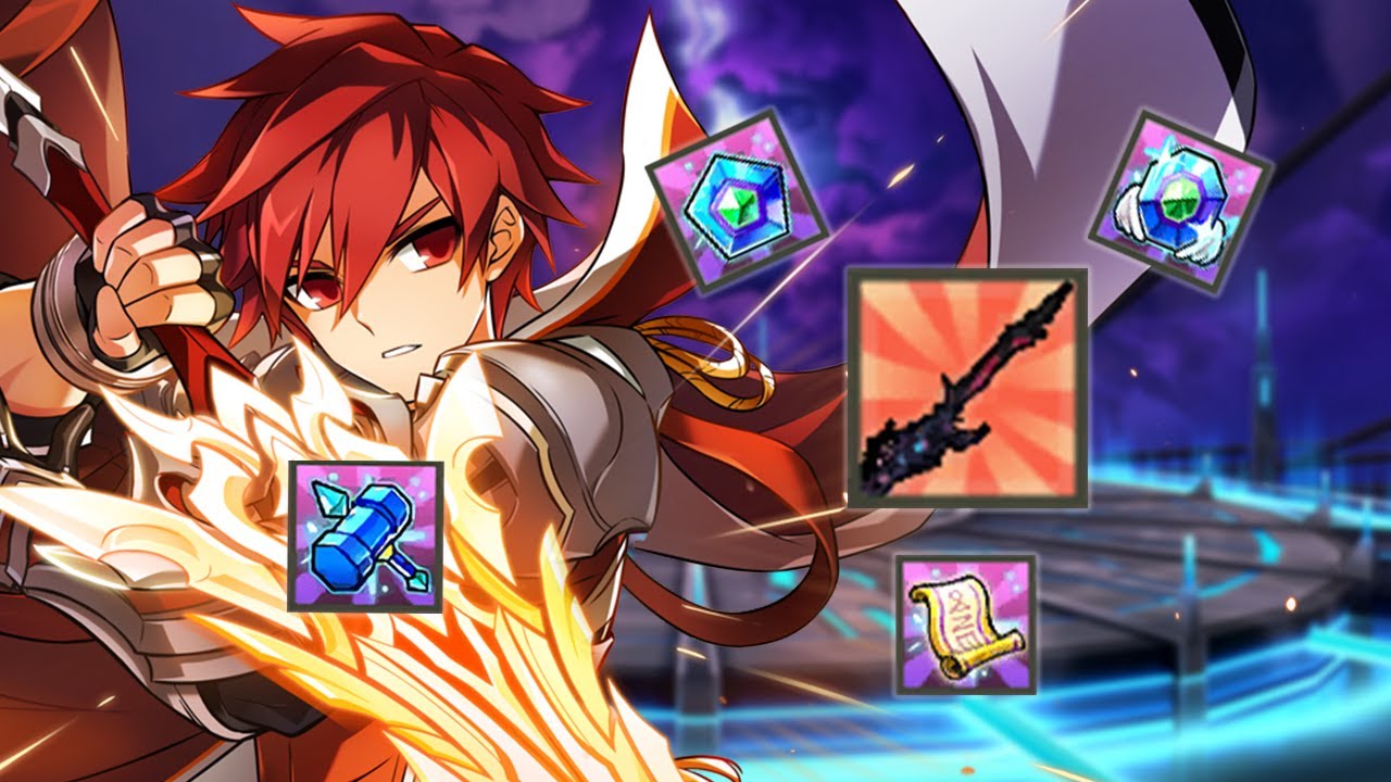 [Elsword JP/엘소드] Upgrade the Undead Dragon's Will: Mortal Weapon to +12