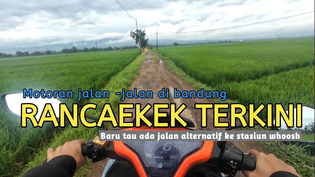 MOTORAN JALAN - JALAN DI KOTA BANDUNG | GAK BANYAK ORANG TAU JALAN INI BISA TEMBUS STADION GBLA 