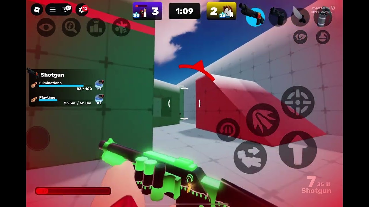 Some random rival gameplay