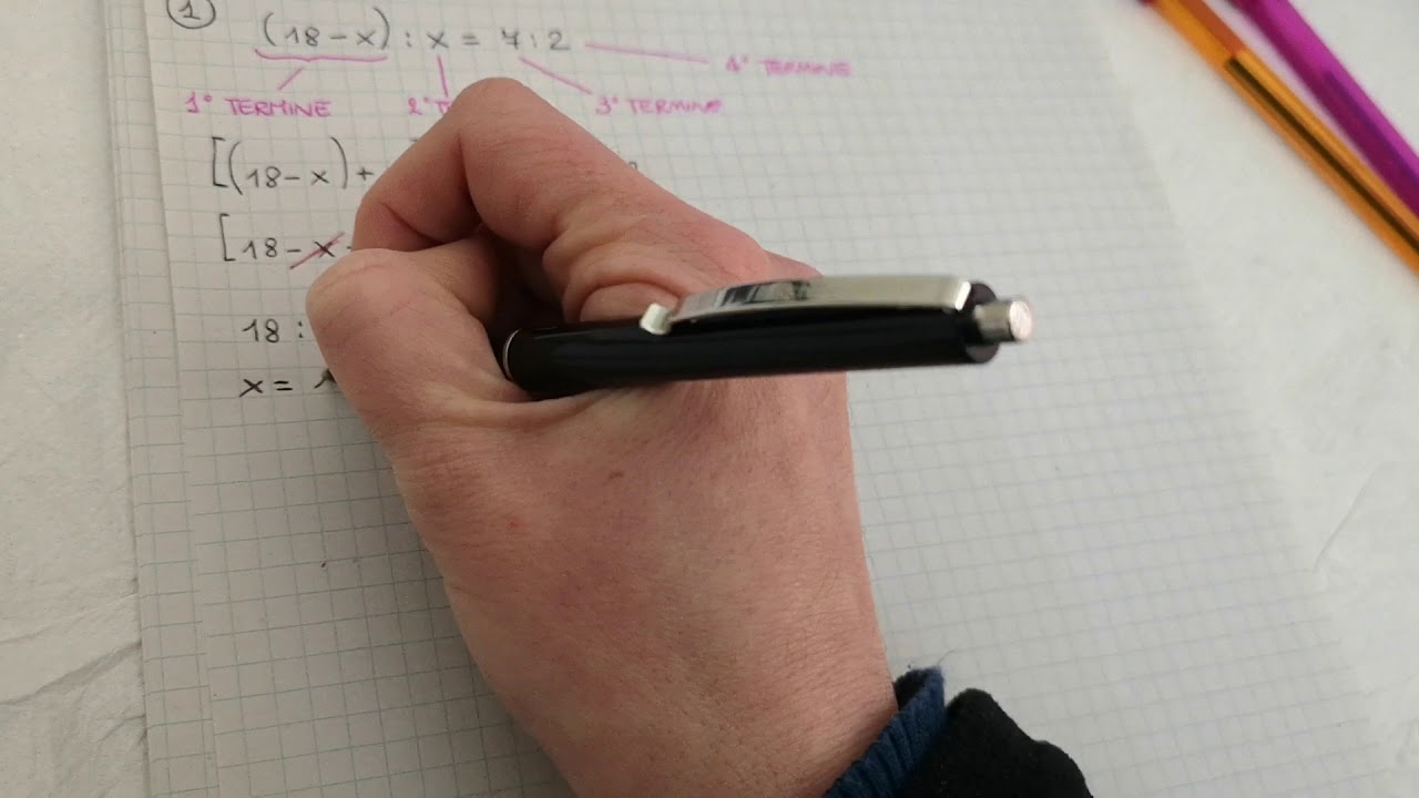 Particolari proporzioni risolte con le proprietà (1°parte)