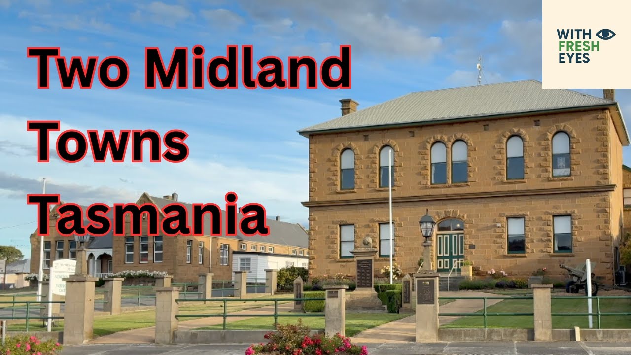 Two Midlands Towns #tasmania #history #cemetery #sandstone #colonial #VanDiemansLand