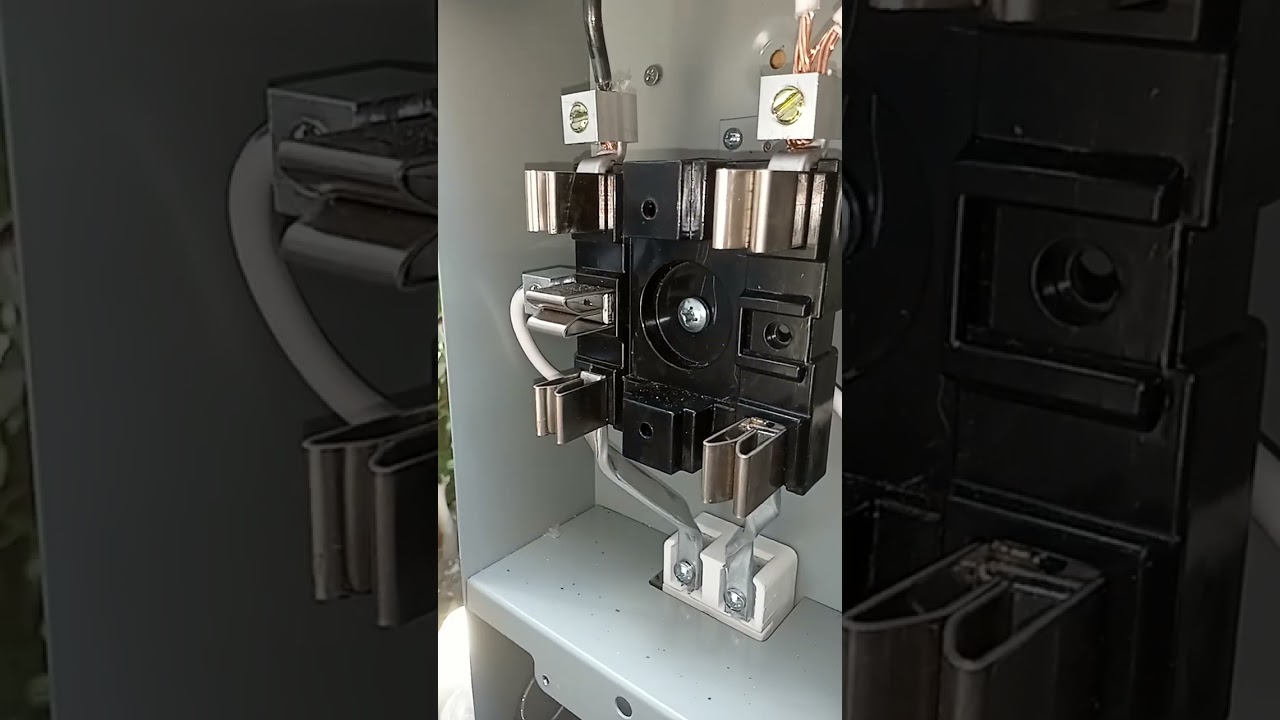 como conectar caja de medicion  120 vlts