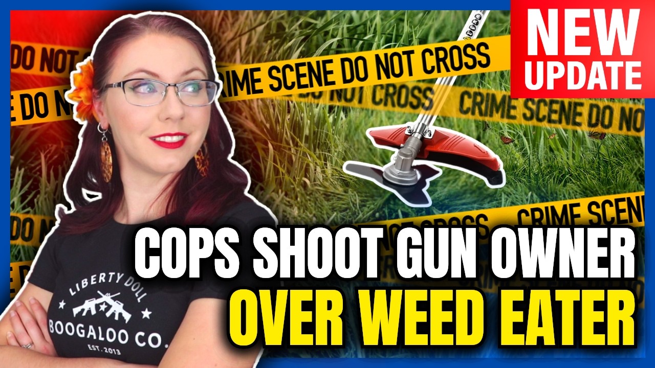 ОБНОВЛЕНИЕ: Полиция застрелила владельца оружия из-за триммера для травы.