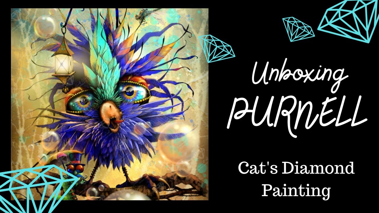 Unboxing PURNELL | Diamond Painting From Diamond Art Club | Art by Richard Lorenz