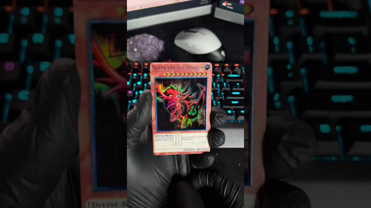 Worlds most realistic card wrap!? #yugioh #pokemon #anime