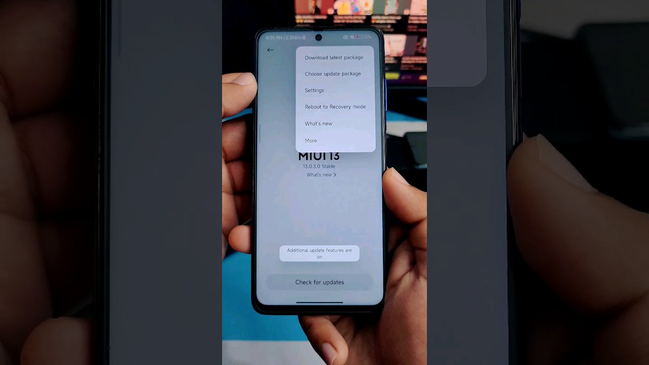 2 Ways to Install Miui 14 Android 13 Update in Any Xiaomi #shorts