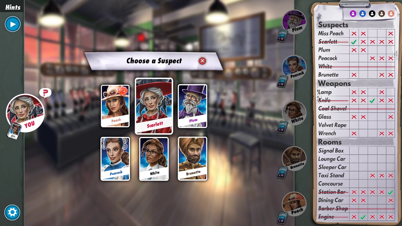 Cluedo: Murder Express (Updated)