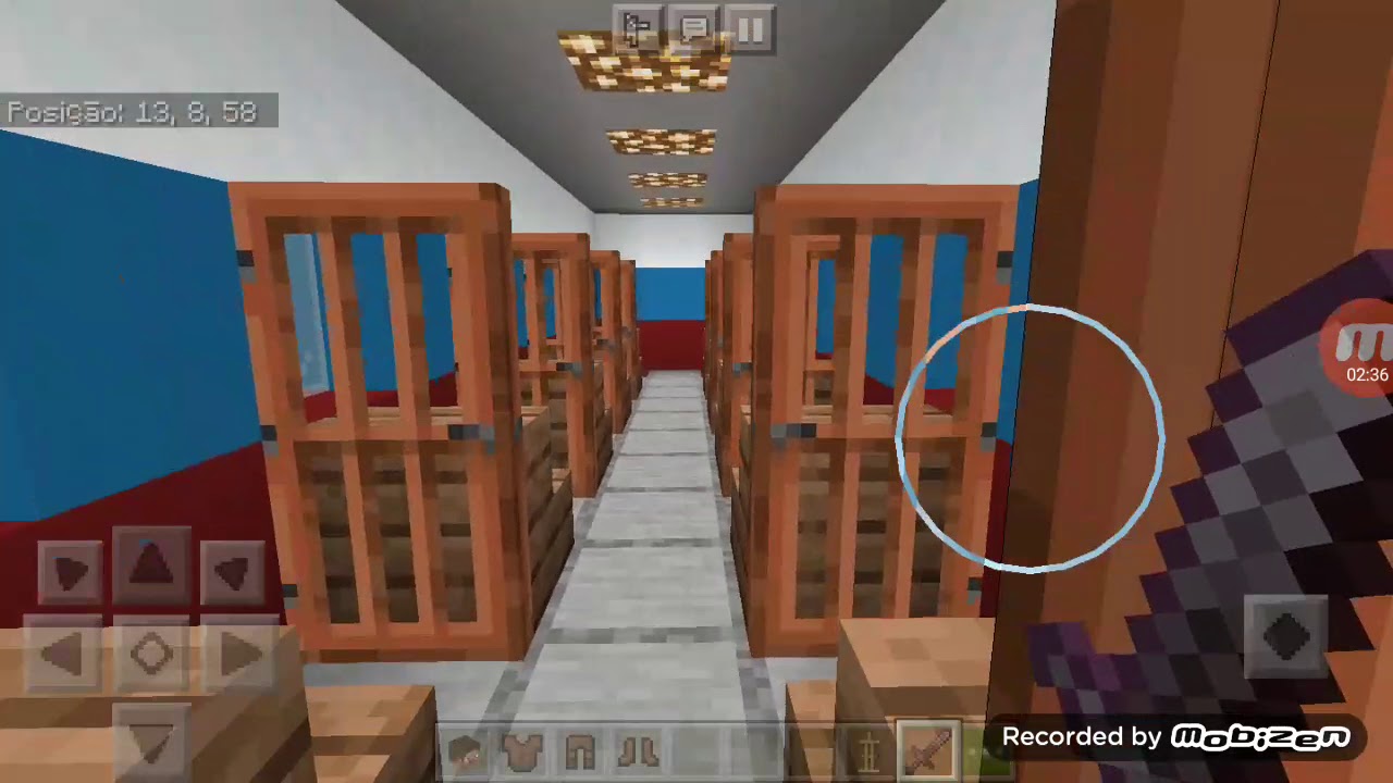 O Expresso Polar no minecraft🚂🚃