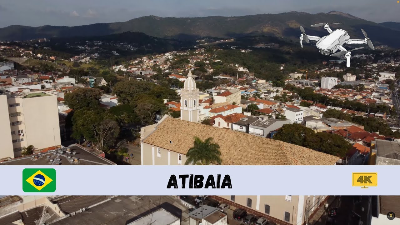 [4K] 🇧🇷 Atibaia - by drone 🇧🇷