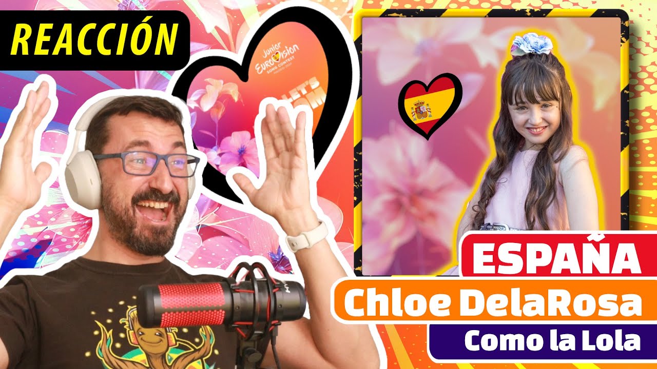 REACCIÓN |  ESPAÑA - EUROVISIÓN JUNIOR 2024 | Chloe DelaRosa - 