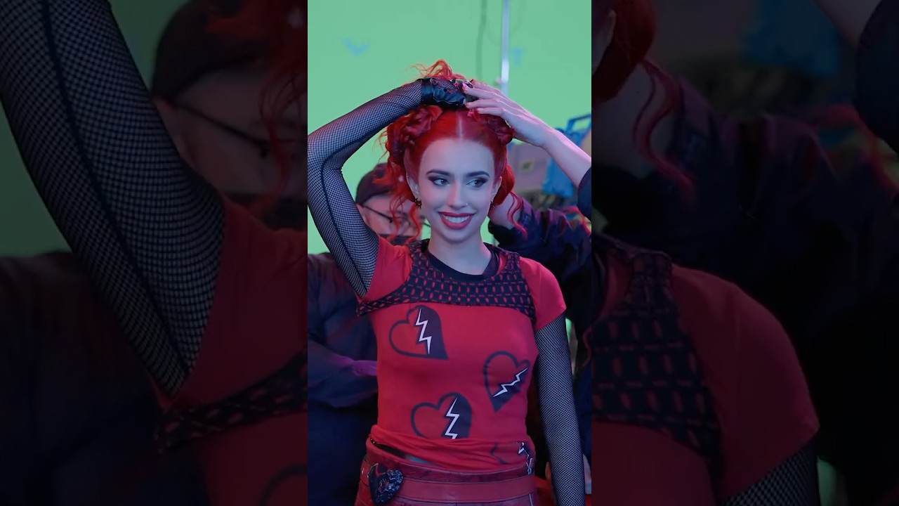 Creating the world of DisneyDescendants TheRiseOfRed DisneyPlus