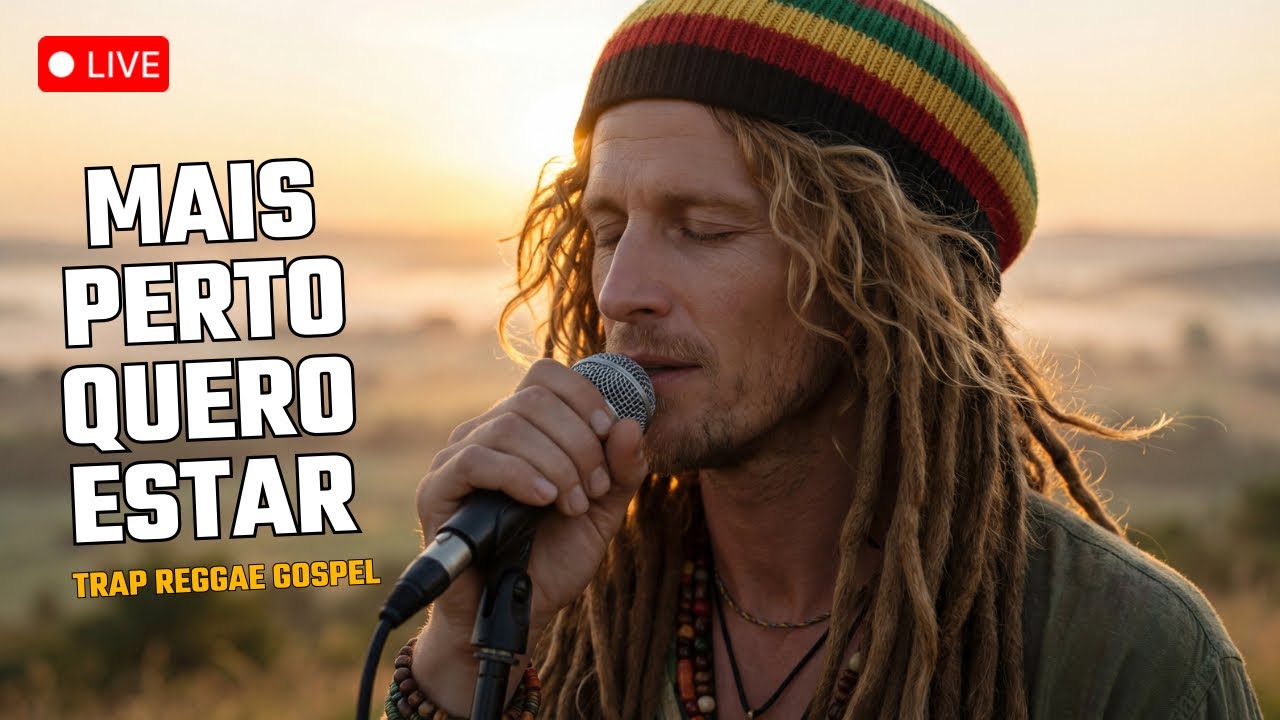 Mais Perto Quero Estar (Reggae Trap Gospel) | Louvor Urbano
