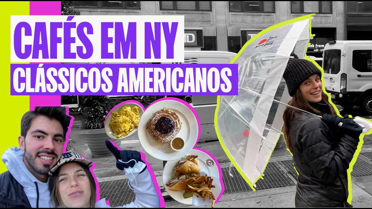 MEUS CAFÉS DA MANHÃ EM NOVA IORQUE! DELÍCIA