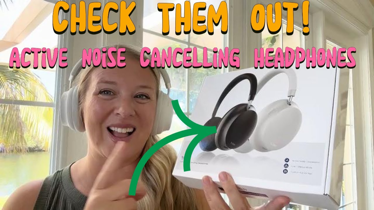 Check Out the T-fun NC45 Active Noise Cancelling Headphones!