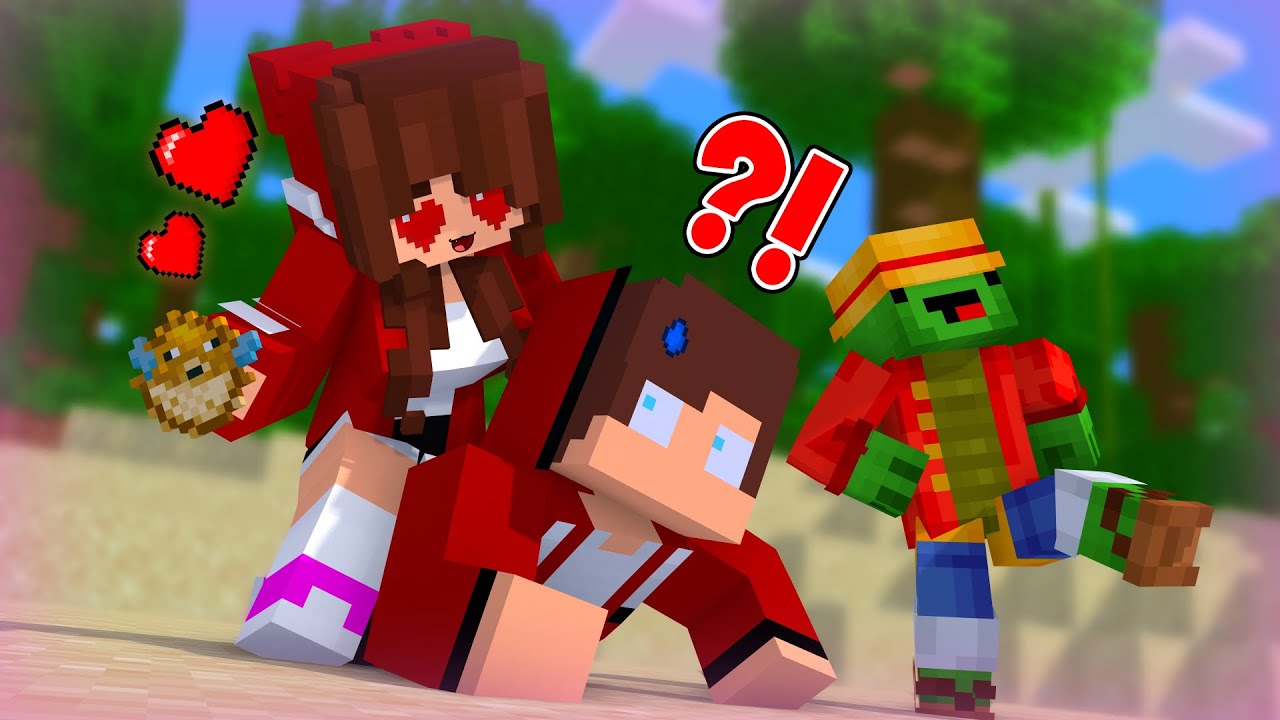 MAIZEN : Stuck on Island?! - Minecraft Animation JJ & Mikey