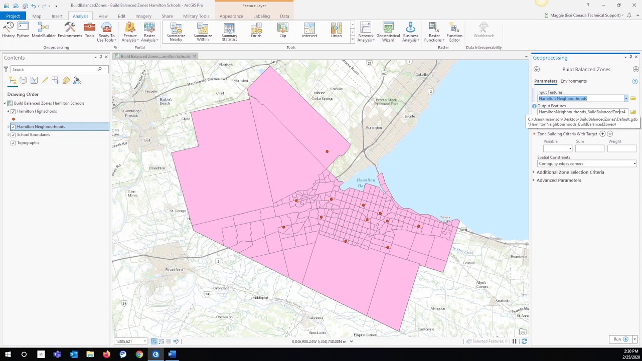 ArcGIS Pro Tool Spotlight: Build Balanced Zones