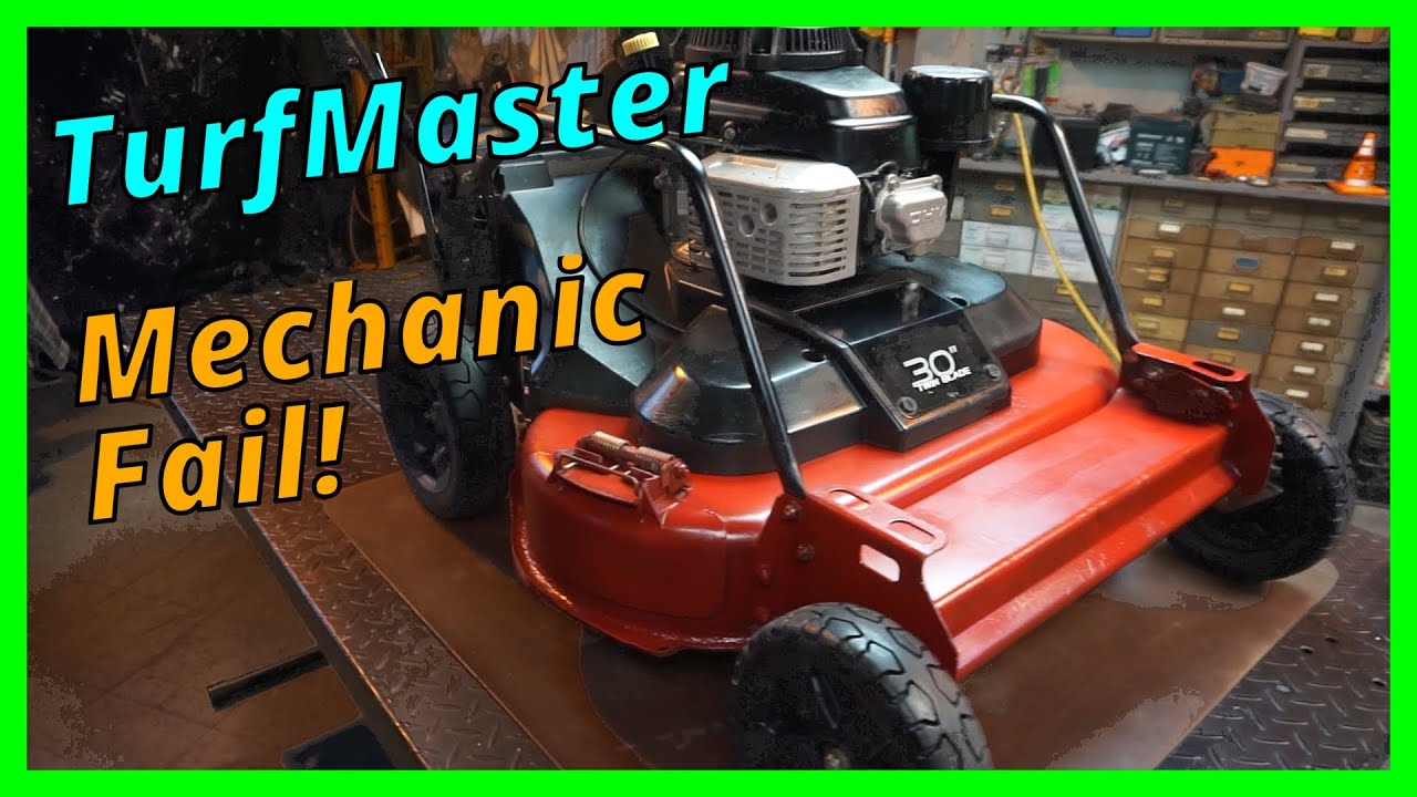 TORO Turfmaster~ Mechanic FAIL! FULL Service & Repairs / Kawasaki FJ180V Engine