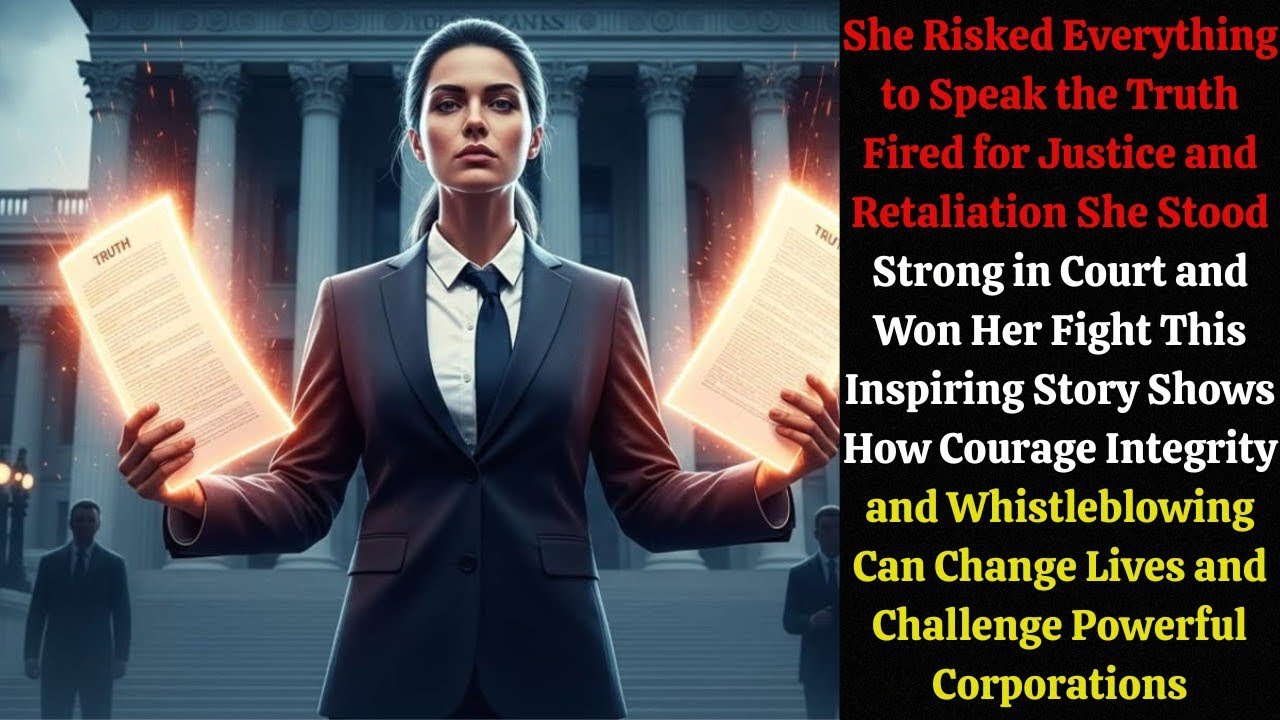 She Spoke the Truth and Fought Back Whistleblower Story of Courage and Justice