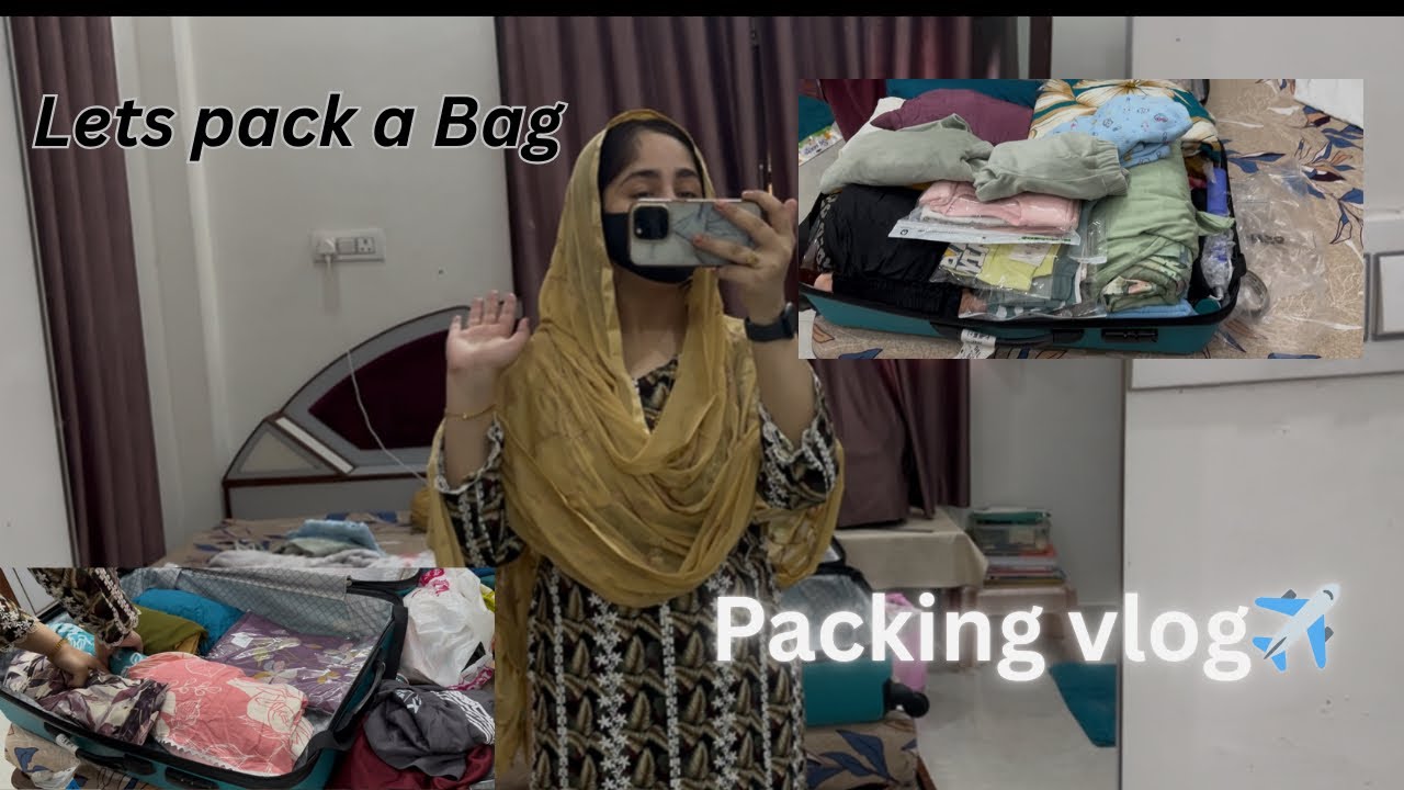 How I Packed Everything for Saudi♥️|| Packing Vlog🌸