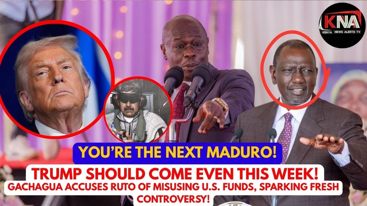 GACHAGUA EXPOSES SECRETS BEHIND RUTO'S ILLEGAL INVESTMENTS IN EASTLEIGH. "THEFT OF FUNDS FROM USA."