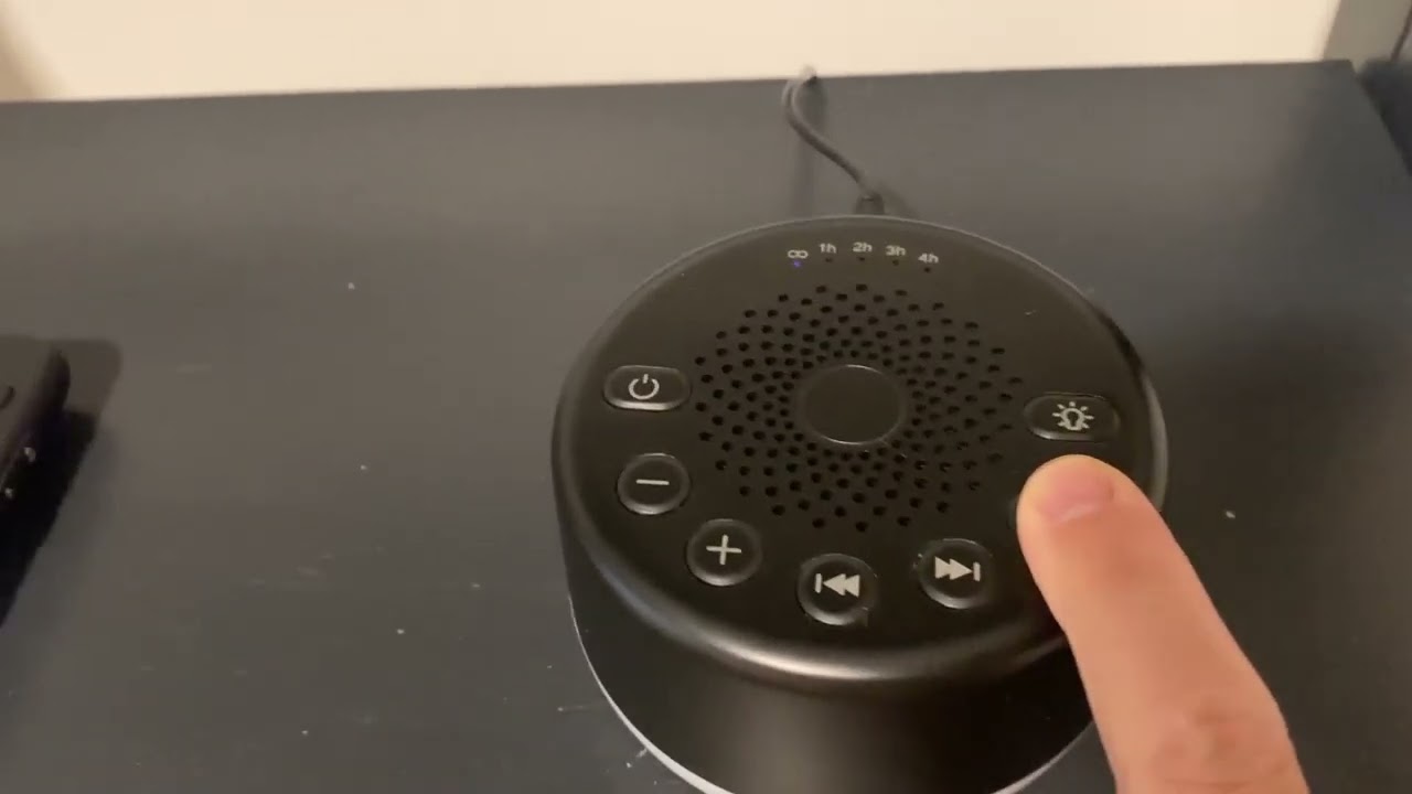 Sound Machine Easysleep White Noise Machine with 25 Soothing Sounds and Night Lights Review