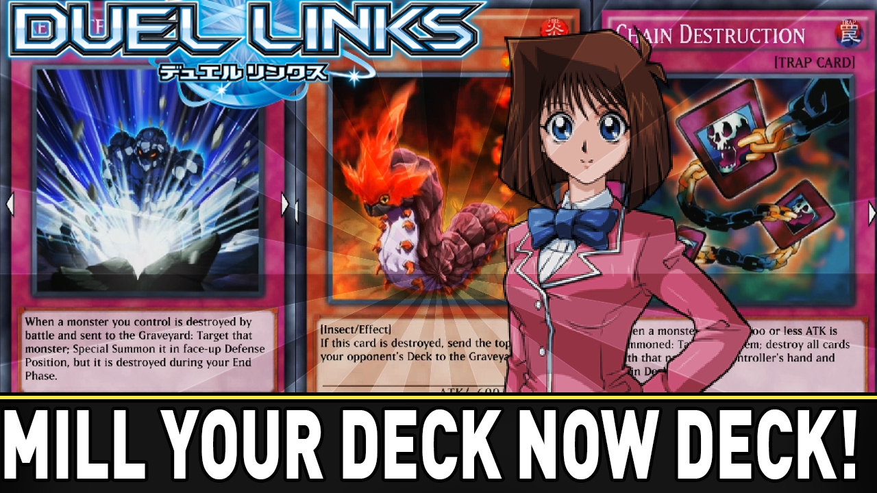 Mill Your DECK NOW THE DECK! Yu-Gi-Oh Duel Links Mobile w/ ShadyPenguinn