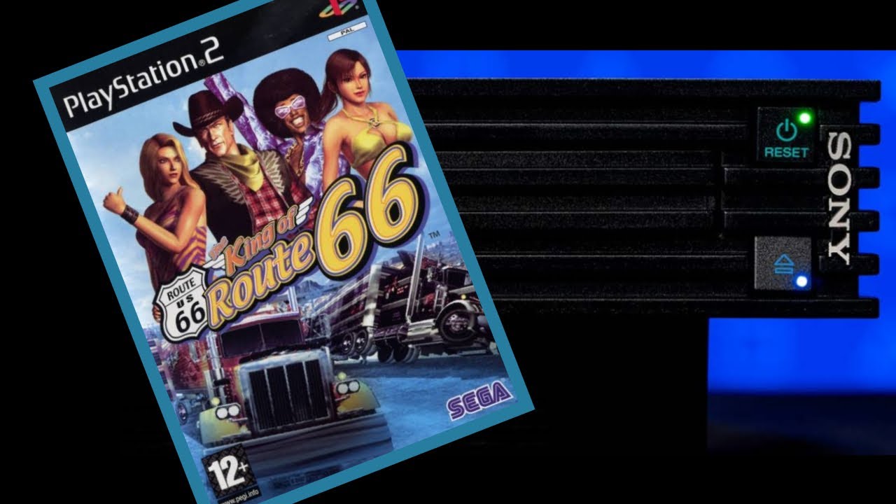 THE KING OF THE ROUTE 66 - Playstation 2 - PS2 - Sega - Camioneros con Ganas de Jaleo.