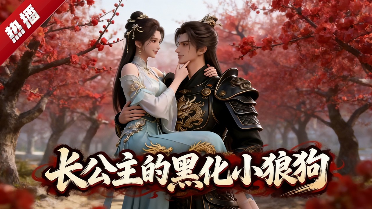 MULTI SUB《長公主的黑化小狼狗》大楚長公主楚窈是出了名的寵夫狂魔，重生的駙馬沈灼卻誤會她是仇人一心復仇，楚窈决定用糖衣炮彈，非要把這黑化小狼狗掰回粘人精！ #AI #漫劇 #動漫 #無盡動漫社