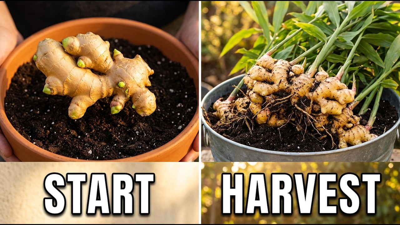 How to Grow Ginger in Containers and Get a MASSIVE Harvest (Step-by-Step)